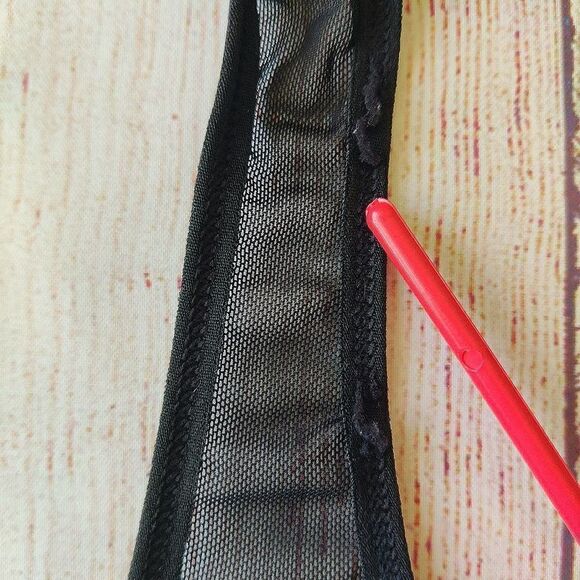 Plus size sheer stretch eyelash lace bodysuit sz 3XL - Picture 14 of 14